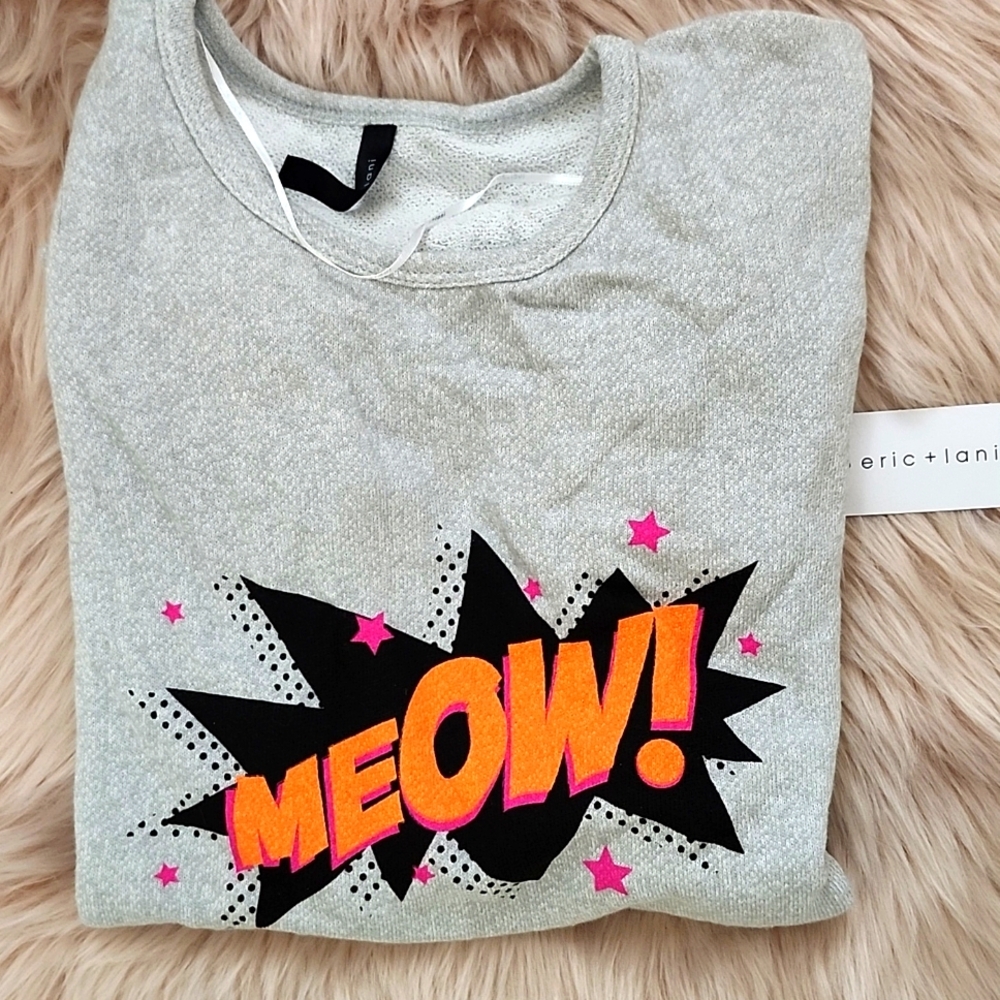 Brand New ERIC + LANI WOMEN'S NOVELTY SWEATSHIRT-M